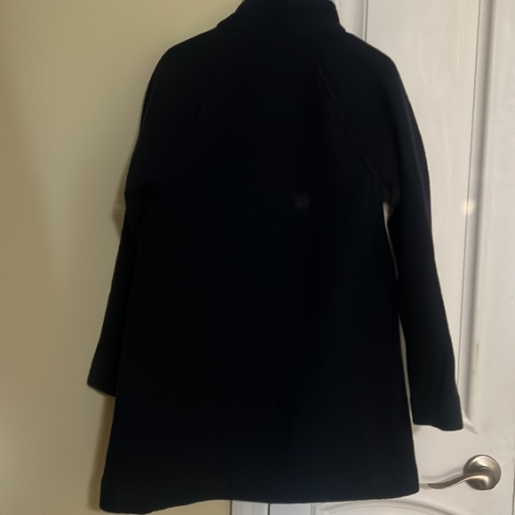 NWT -XXS- J. Crew Swingy mock neck coat in Italian boiled wool